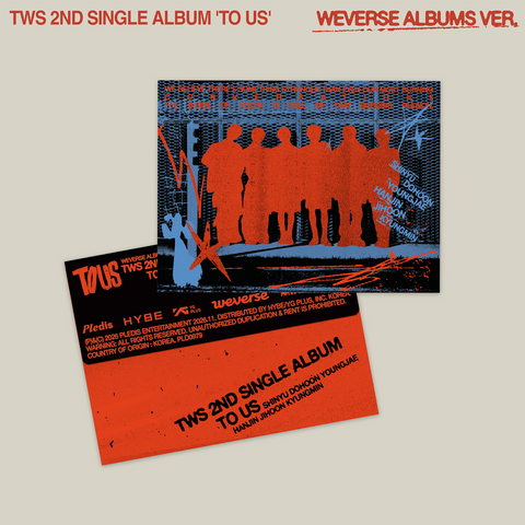TWS - 2nd Single Album [TO US] Weverse Albums Ver.