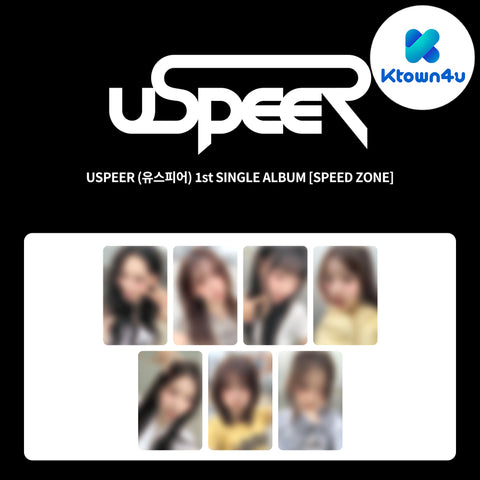 USPEER - 1st Single Album [SPEED ZONE] / GIFT