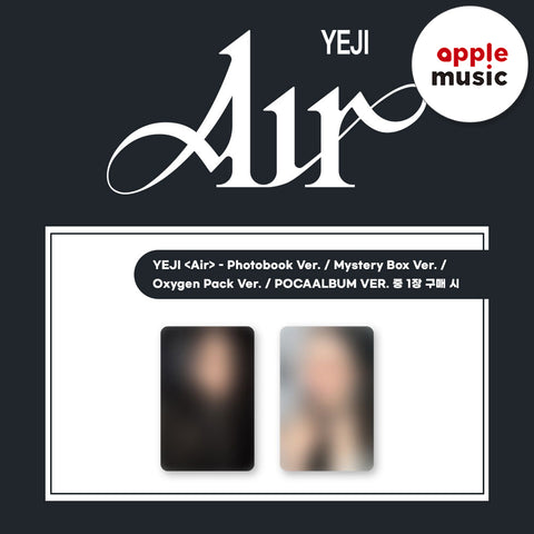 YEJI (ITZY) - [Air] PLATFORM ALBUM_POCAALBUM Ver. / GIFT