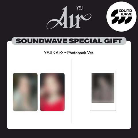 [SET] YEJI (ITZY) - [Air] Photobook Ver. / GIFT
