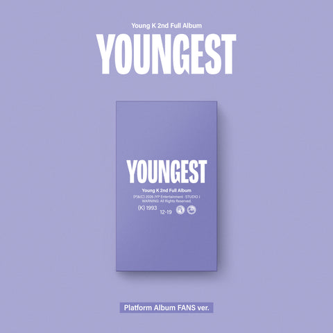 Young K - [YOUNGEST] Platform Album FANS Ver.