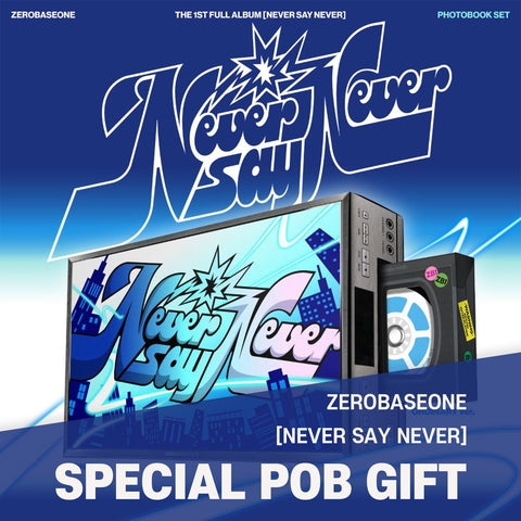 ZEROBASEONE - 1st Full Album [NEVER SAY NEVER] PHOTOBOOK Ver.(ICON & ORDINARY) / GIFT