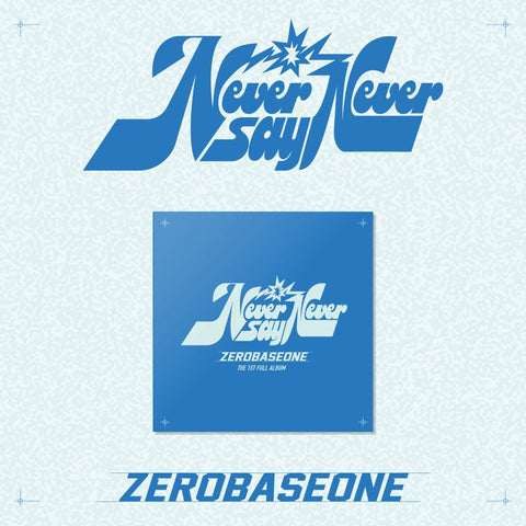 ZEROBASEONE - 1st Full Album [NEVER SAY NEVER] SLAM DUNK Ver.