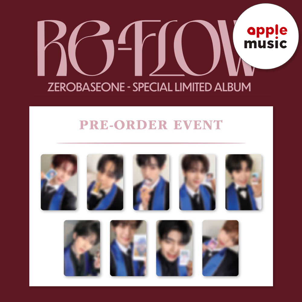 ZEROBASEONE Re-FLOW applemusic トレカ ハンビン ZEROBASEONE