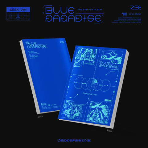 ZEROBASEONE - The 5th Mini Album [BLUE PARADISE] Standard Ver.