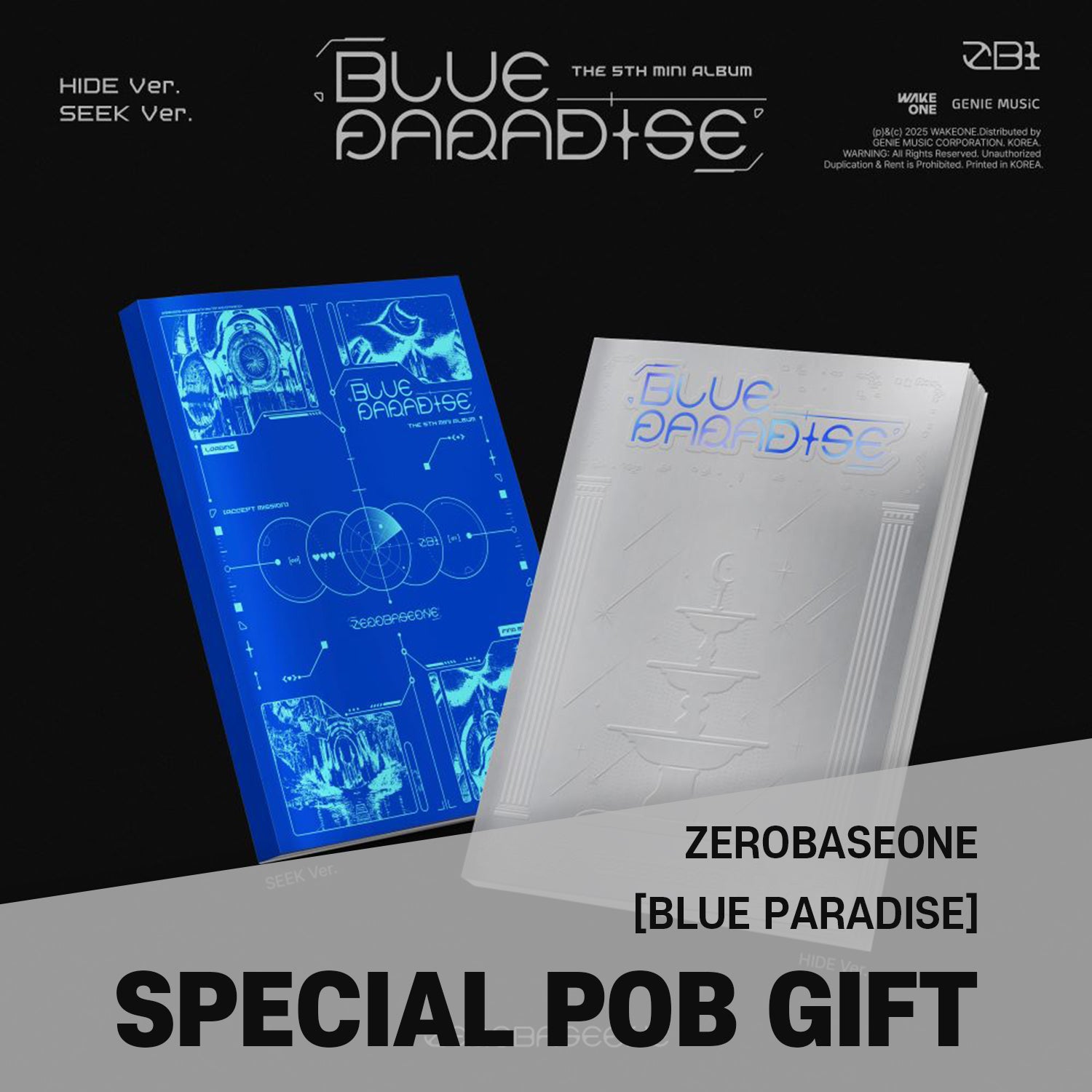 Album ZEROBASEONE BLUE PARADISE - 5° Mini Album Digipack Versione Ricky, Uscita 25/02/2025 - Foto 9
