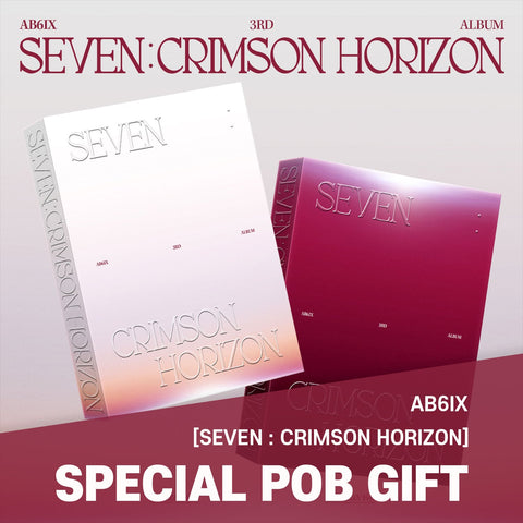 AB6IX - 3rd Album [SEVEN : CRIMSON HORIZON] PHOTOBOOK Ver. / GIFT - Baro7 Best Kpop Store