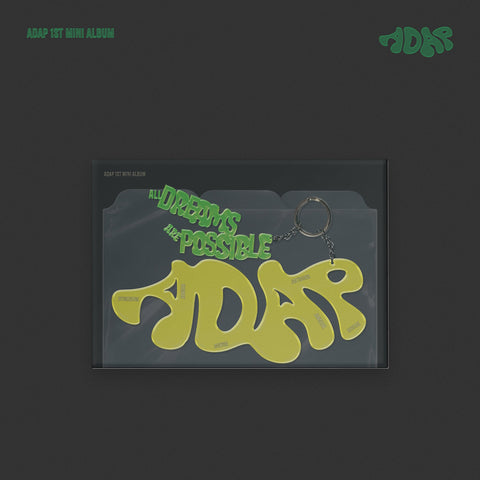 ADAP - 1st Mini Album [ALL DREAMS ARE POSSIBLE] - Baro7 Best Kpop Store