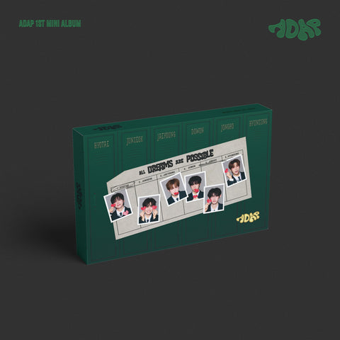 ADAP - 1st Mini Album [ALL DREAMS ARE POSSIBLE] PLATFORM Ver. - Baro7 Best Kpop Store