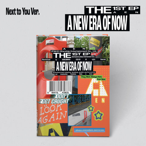 AEN - The 1st EP [A NEW ERA OF NOW] Next to You Ver. - Baro7 Best Kpop Store