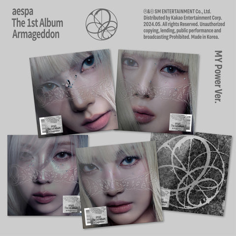 aespa - 1ST ALBUM [Armageddon] MY Power Ver. - KPOPHERO