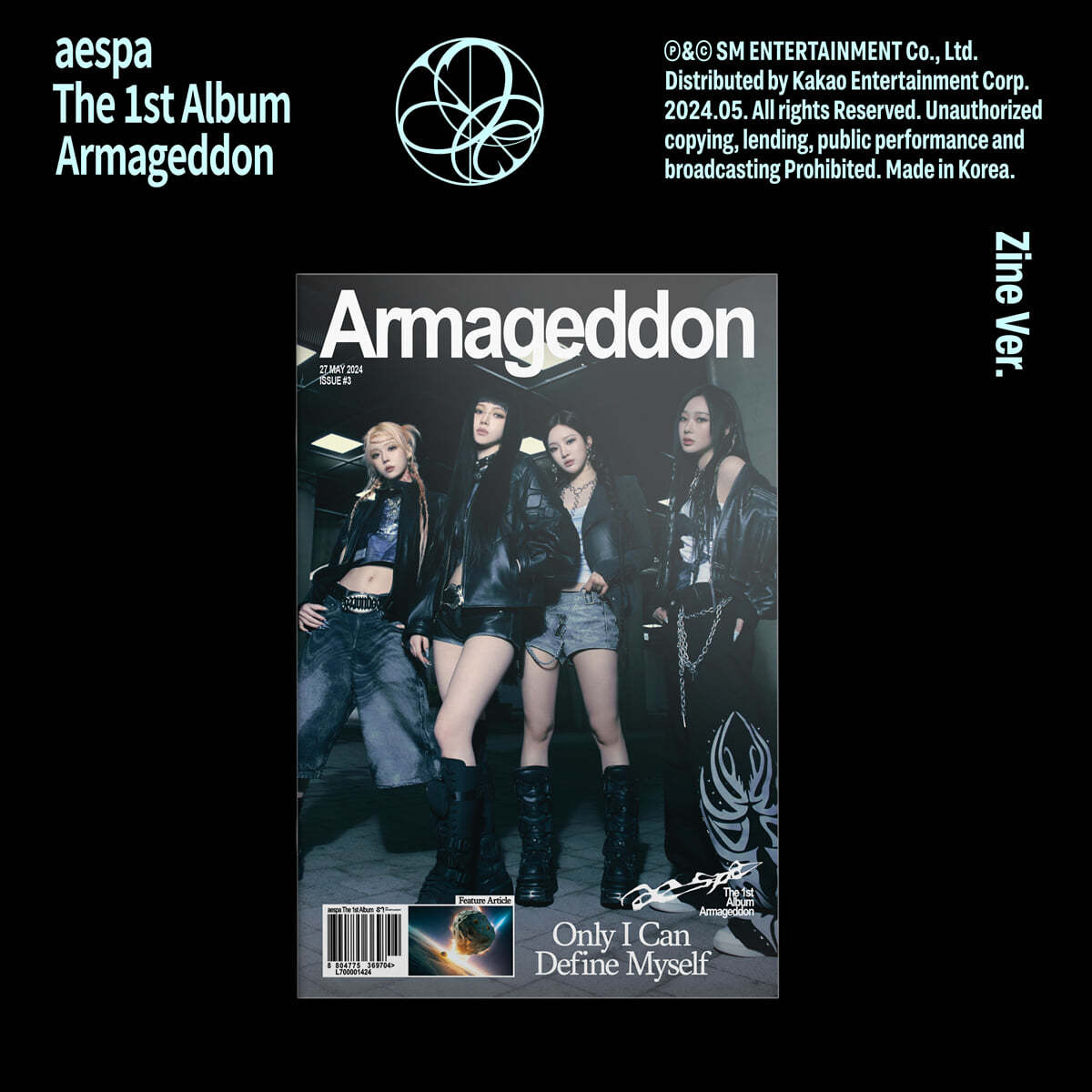aespa - 1ST ALBUM [Armageddon] Zine Ver. - Baro7 Best Kpop Store