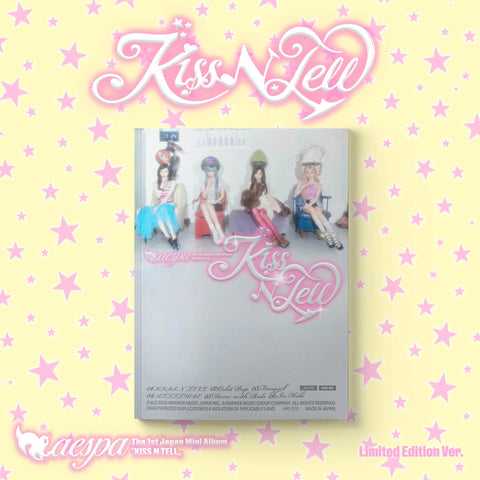aespa - 1st Japan Mini Album [KISS N TELL] Limited Edition Ver. - Baro7 Best Kpop Store