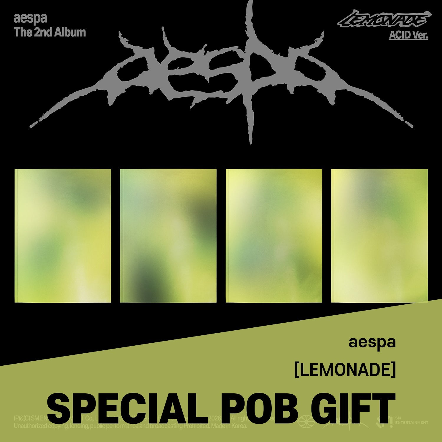 aespa - 2nd Album [LEMONADE] ACID Ver. / GIFT – Baro7