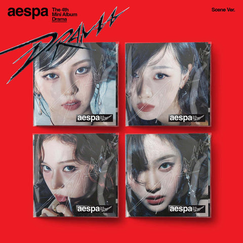 aespa - 4TH MINI ALBUM [Drama] SCENE Ver. - Baro7 Best Kpop Store