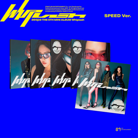 aespa - 5th Mini Album [Whiplash] SPEED Ver. - Baro7 Best Kpop Store