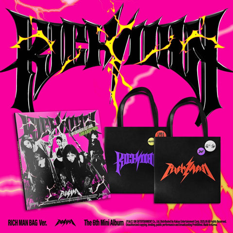 aespa - 6th Mini Album [Rich Man] RICH MAN BAG Ver. - Baro7 Best Kpop Store