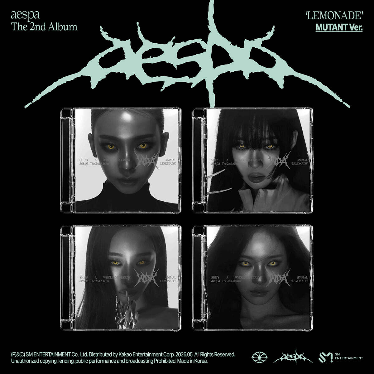 aespa - 2nd Album [LEMONADE] MUTANT Ver. – Baro7