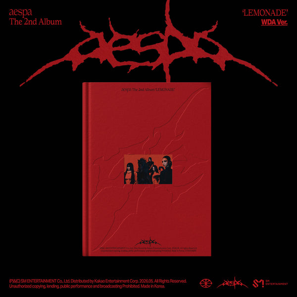 aespa - 2nd Album [LEMONADE] WDA Ver. - Baro7 Best Kpop Store