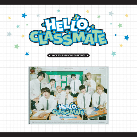 AHOF - 2026 SEASON'S GREETINGS [HELLO CLASSMATE] - Baro7 Best Kpop Store