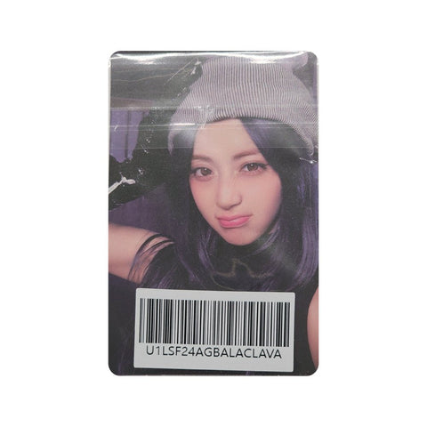 [ALBUM POCA] LE SSERAFIM - CRAZY (BALACLAVA WEVERSE POB HUH YUNJIN Ver.) - Baro7 Best Kpop Store