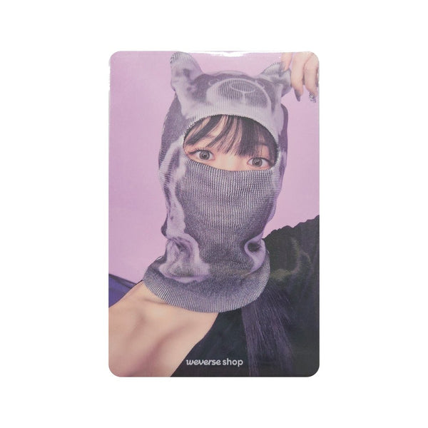 ALBUM POCA] LE SSERAFIM - CRAZY (BALACLAVA WEVERSE POB KAZUHA Ver