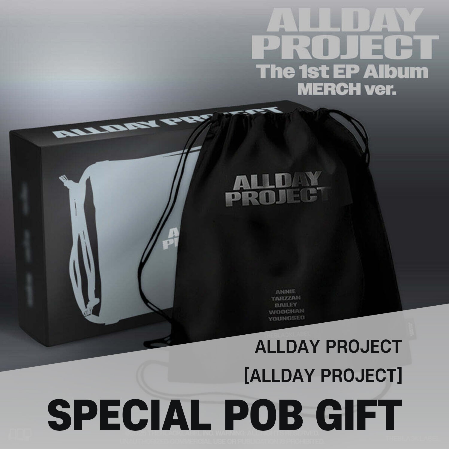 ALLDAY PROJECT - 1st EP Album [ALLDAY PROJECT] MERCH Ver. (SUEDE