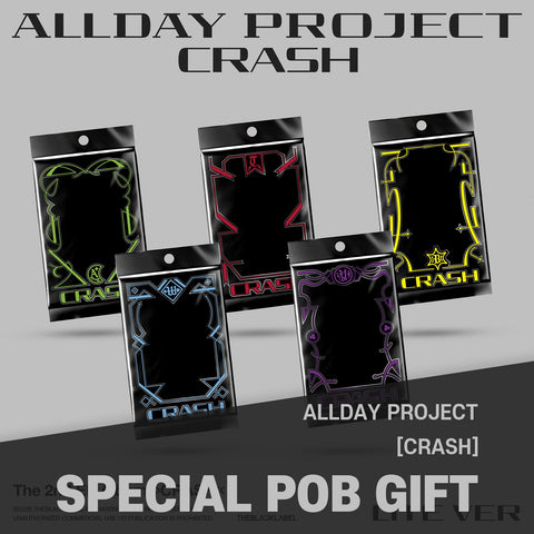 ALLDAY PROJECT - 2nd EP Album [CRASH] LITE Ver. / GIFT - Baro7 Best Kpop Store
