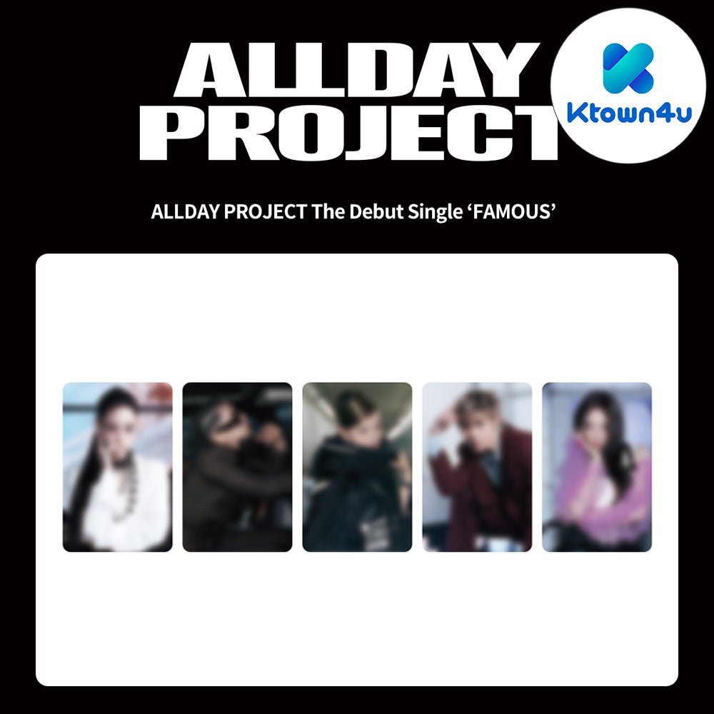 【新品未開封】ALLDAY PROJECT CARTOON ver.　5種セット ALLDAY PROJECT CARTOON ver. 5種セット