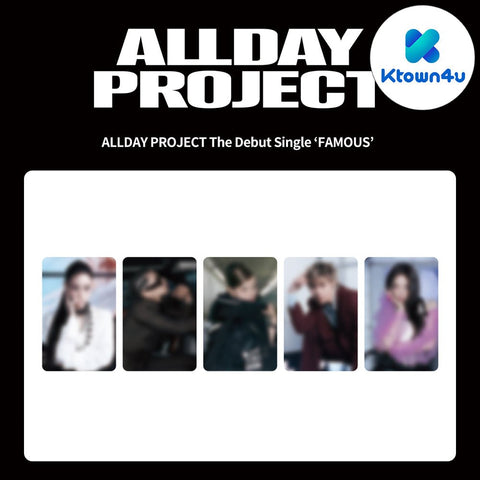 ALLDAY PROJECT - The Debut Single [FAMOUS] CARTOON Ver. / GIFT - Baro7 Best Kpop Store