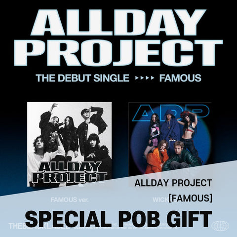 ALLDAY PROJECT - The Debut Single [FAMOUS] Standard Ver. / GIFT - Baro7 Best Kpop Store