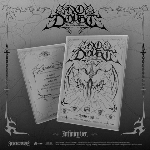 ALL(H)OURS - 5th Mini Album [NO DOUBT] INFINITY Ver. - Baro7 Best Kpop Store