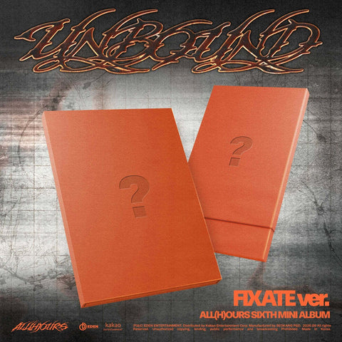 ALL(H)OURS - 6th Mini Album [UNBOUND] FIXATE Ver. - Baro7 Best Kpop Store