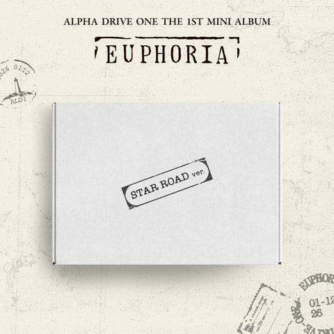 ALPHA DRIVE ONE - 1st Mini Album [EUPHORIA] STAR ROAD Ver. / GIFT - Baro7 Best Kpop Store
