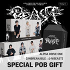ALPHA DRIVE ONE - 2nd Mini Album [UNBREAKABLE : 少年BEAST] Hissing Ver. / GIFT - Baro7 Best Kpop Store