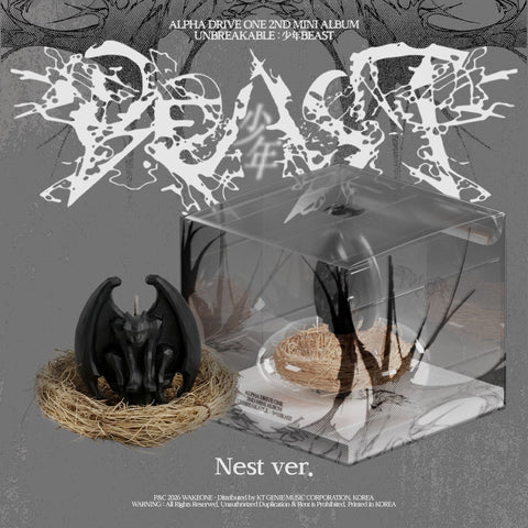 ALPHA DRIVE ONE - 2nd Mini Album [UNBREAKABLE : 少年BEAST] Nest Ver. (Limited Edition) - Baro7 Best Kpop Store