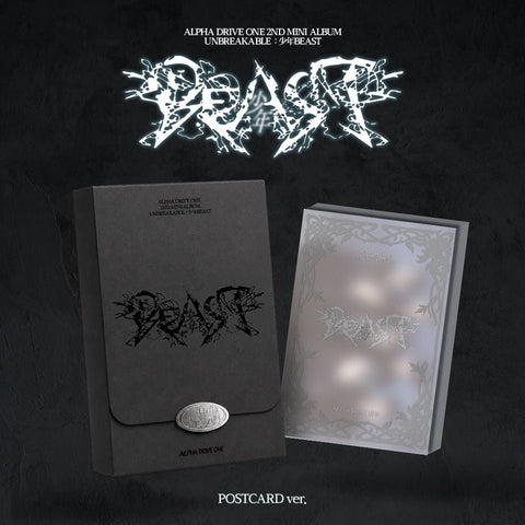 ALPHA DRIVE ONE - 2nd Mini Album [UNBREAKABLE : 少年BEAST] POSTCARD Ver. - Baro7 Best Kpop Store