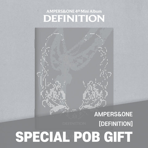 AMPERS&ONE - 4th Mini Album [DEFINITION] ARE Ver. / GIFT - Baro7 Best Kpop Store