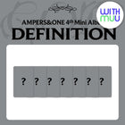 AMPERS&ONE - 4th Mini Album [DEFINITION] HERE Ver. / GIFT - Baro7 Best Kpop Store