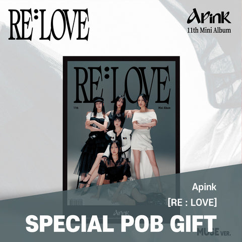 Apink - 11th Mini Album [RE : LOVE] MUSE Ver. / GIFT - Baro7 Best Kpop Store