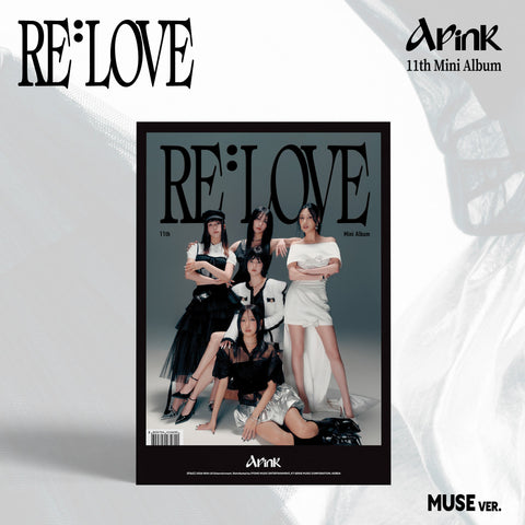 Apink - 11th Mini Album [RE : LOVE] MUSE Ver. / GIFT - Baro7 Best Kpop Store