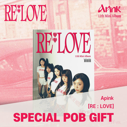Apink - 11th Mini Album [RE : LOVE] MY Ver. / GIFT - Baro7 Best Kpop Store