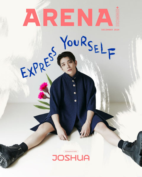 ARENA HOMME+ - [2024, December] - Cover : SEVENTEEN JOSHUA TYPE B - Baro7 Best Kpop Store