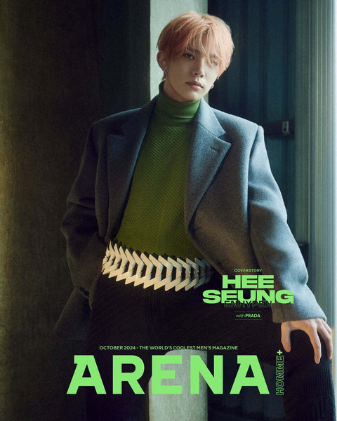 ARENA HOMME+ - [2024, October] - Cover : ENHYPEN HEESEUNG TYPE C - Baro7 Best Kpop Store
