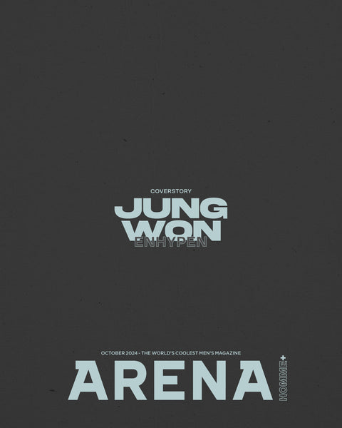 ARENA HOMME+ - [2024, October] - Cover : ENHYPEN JUNGWON TYPE B - Baro7 Best Kpop Store