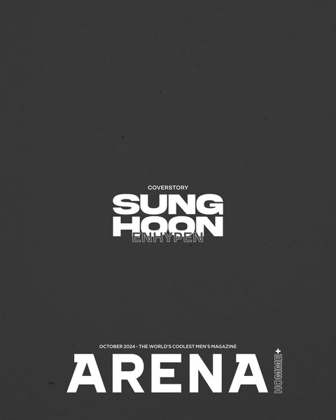 ARENA HOMME+ - [2024, October] - Cover : ENHYPEN SUNGHOON TYPE F - Baro7 Best Kpop Store