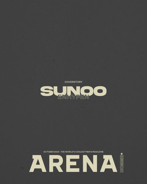 ARENA HOMME+ - [2024, October] - Cover : ENHYPEN SUNOO TYPE G - Baro7 Best Kpop Store