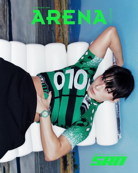 ARENA HOMME+ - [2025, August] - Cover : ATEEZ SAN TYPE E - Baro7 Best Kpop Store