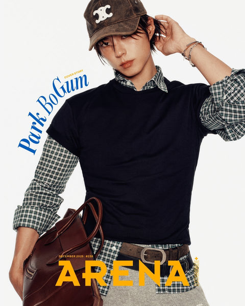 ARENA HOMME+ - [2025, December] - Cover : PARK BO GUM TYPE B - Baro7 Best Kpop Store