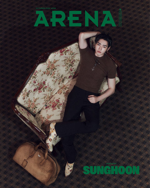ARENA HOMME+ - [2025, October] - Cover : ENHYPEN SUNGHOON TYPE G - Baro7 Best Kpop Store